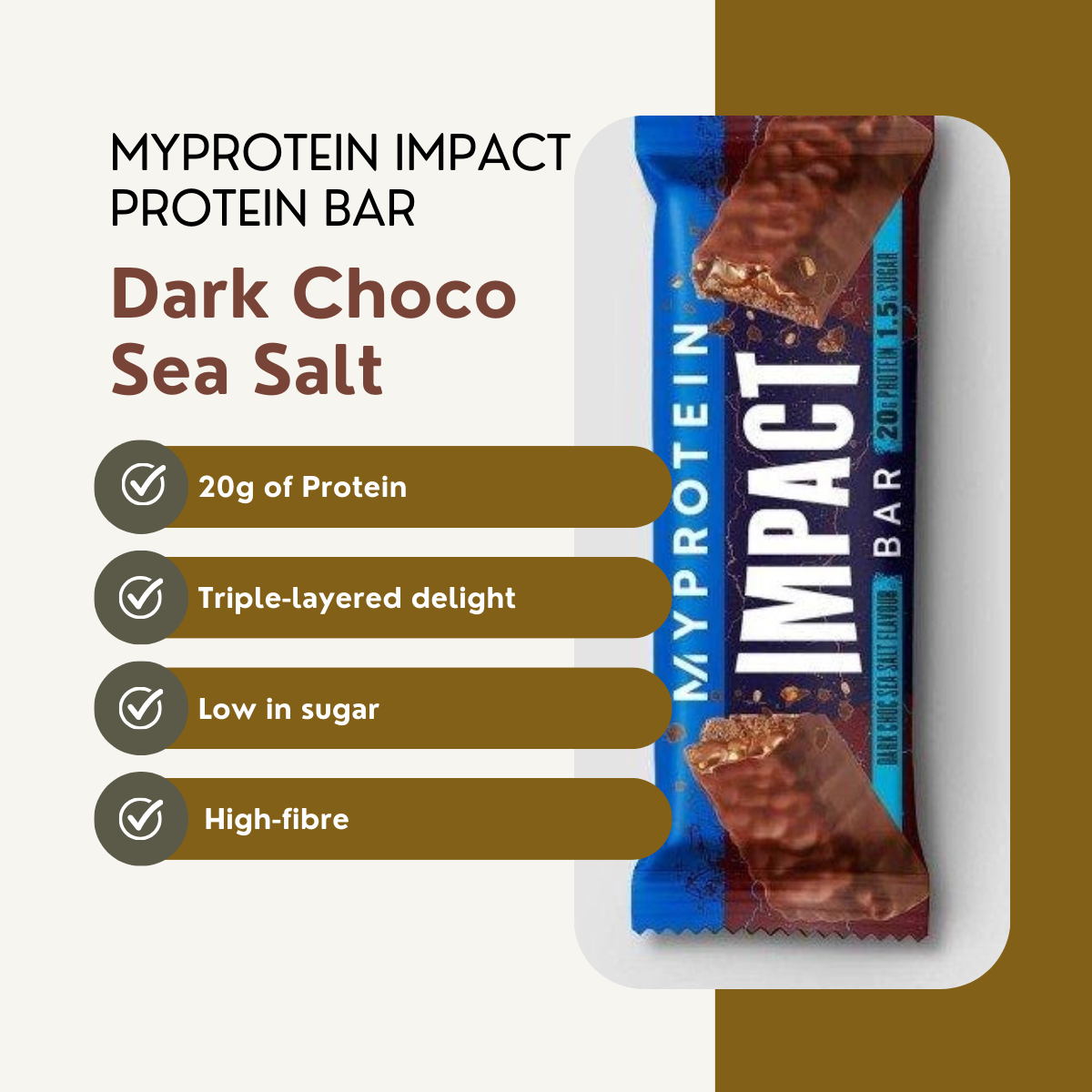 Protein Bar Low Carb, Various Brands and Assorted Flavors, 1pcs