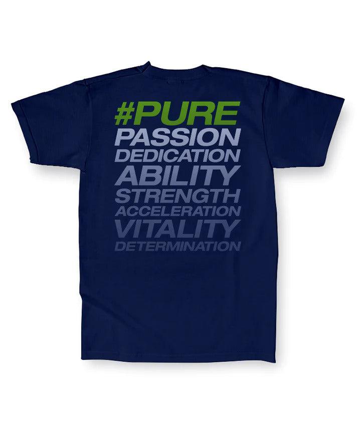 PVL Pure Tee, Freesize T-shirt, Unisex T-shirt For Men, Blue - Ultimate Sup Singapore