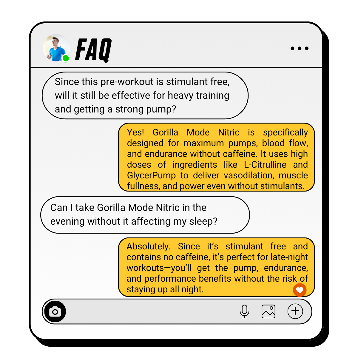 Gorilla Mind, Gorilla Mode Nitric Upgraded Stimulant Free Pre-Workout, Massive Pumps 40 servings - Ultimate Sup Singapore