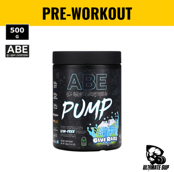 ABE, Pump - Stim-Free Pre Workout Powder, 17.63 oz (500 g) - Ultimate Sup Singapore