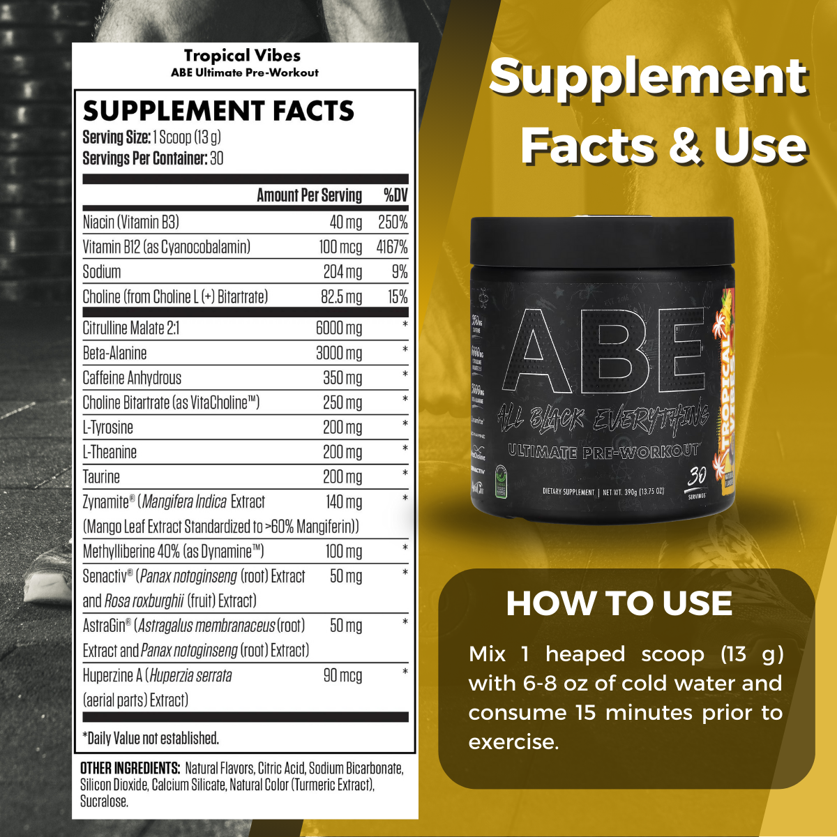 ABE, Ultimate Pre-Workout, 30 Servs - Ultimate Sup Singapore
