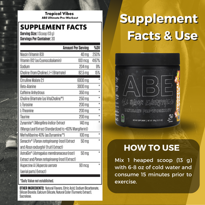 ABE, Ultimate Pre-Workout, 30 Servs - Ultimate Sup Singapore