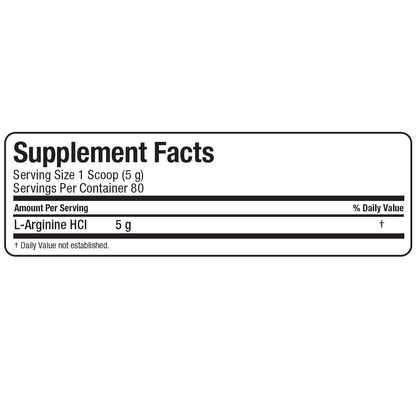 ALLMAX, Arginine HCL, 400g (14.11 oz) - Ultimate Sup Singapore