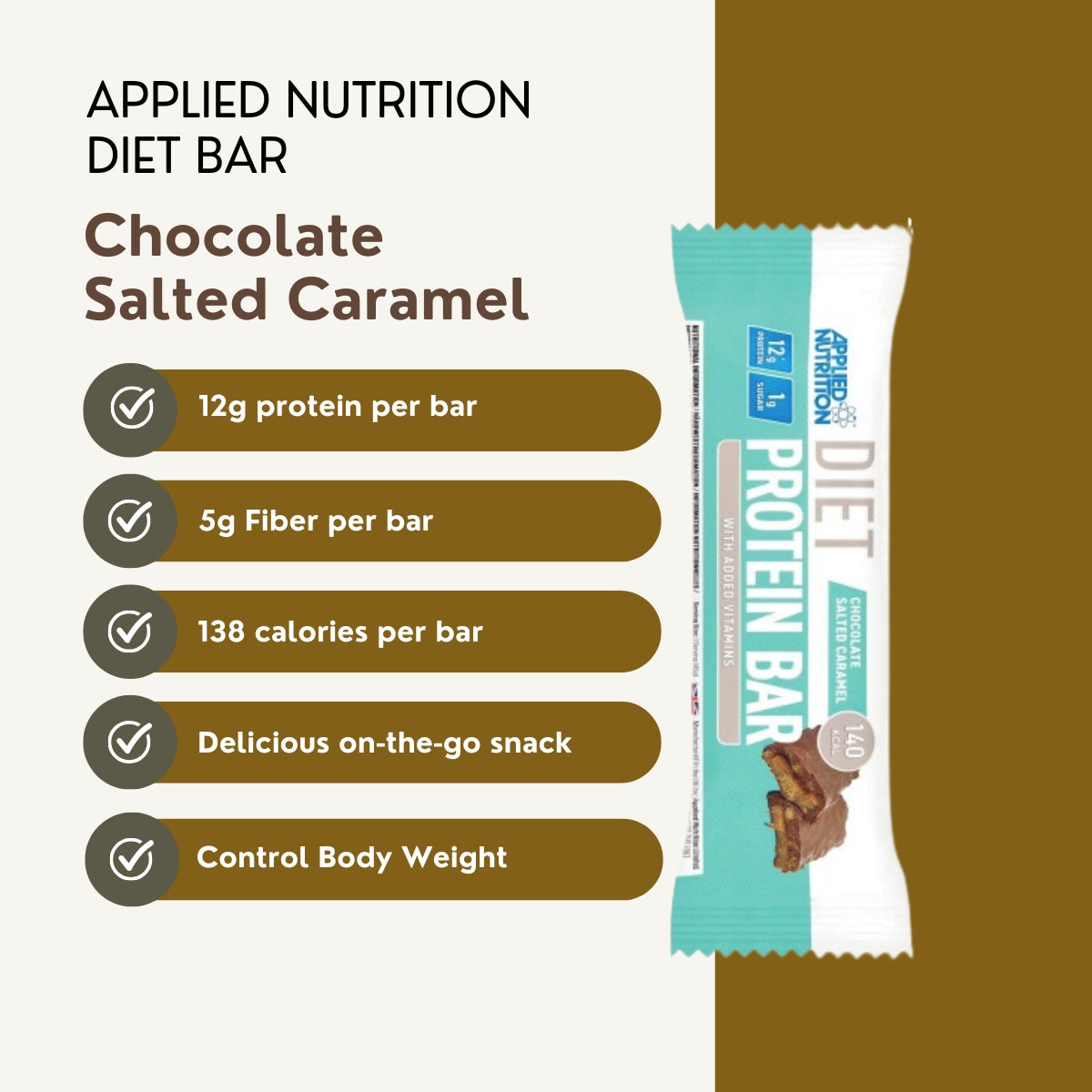 Protein Bar Low Carb, Various Brands and Assorted Flavors, 1pcs