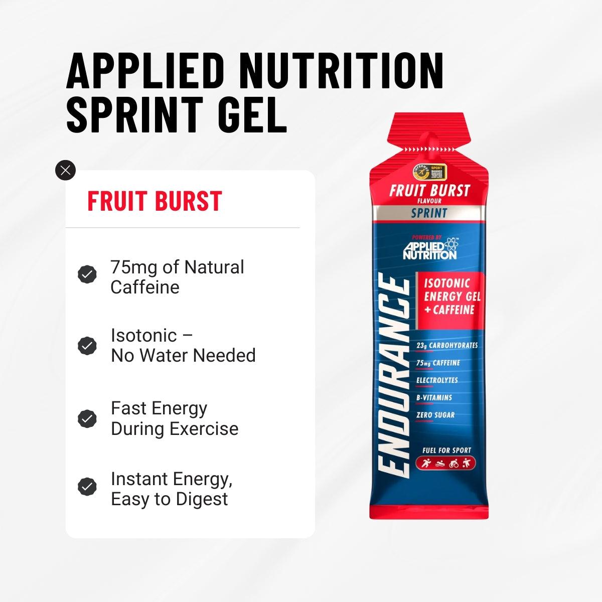 Energy Gels, GU Energy n SiS Gel, 1 Pack