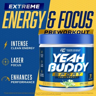 Ronnie Coleman Signature Series, Yeah Buddy Pre Workout, 8oz