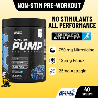 Applied Nutrition ABE Non-stim Pre-workout, Caffeine Free, Creatine, Beta Alanine & Citrulline 500g - Ultimate Sup Singapore