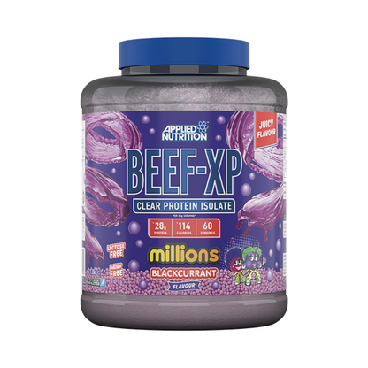 Applied Nutrition, Beef Protein Isolate, Hydrolysed Beef Protein for Muscle Building and Recovery, Fast Absorption, 60ser - Ultimate Sup Singapore