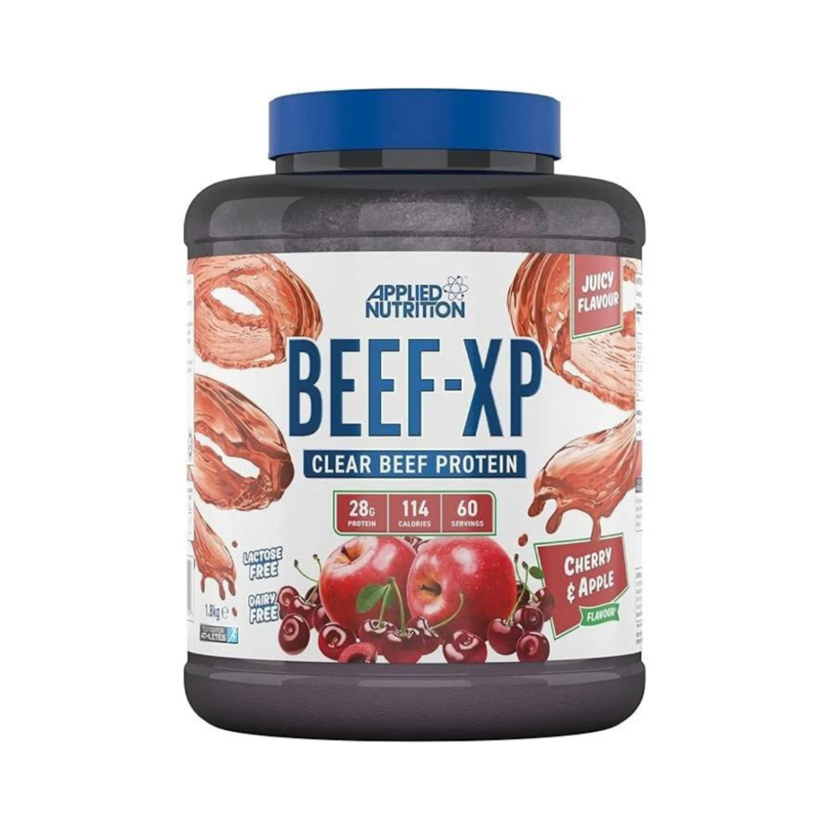 Applied Nutrition, Beef Protein Isolate, Hydrolysed Beef Protein for Muscle Building and Recovery, Fast Absorption, 60ser - Ultimate Sup Singapore