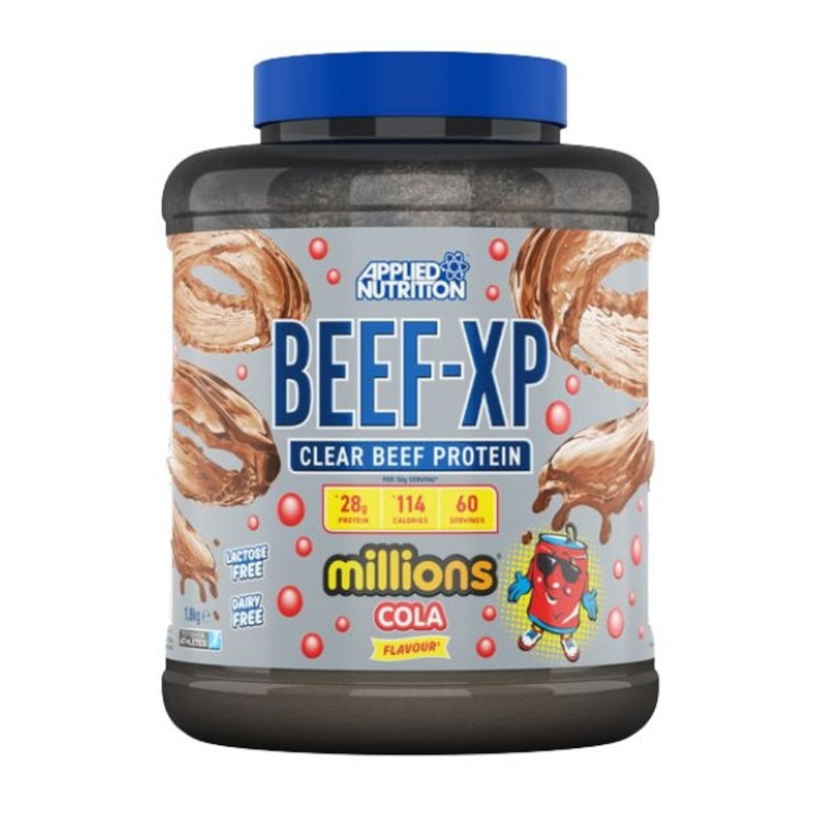 Applied Nutrition, Beef Protein Isolate, Hydrolysed Beef Protein for Muscle Building and Recovery, Fast Absorption, 60ser - Ultimate Sup Singapore