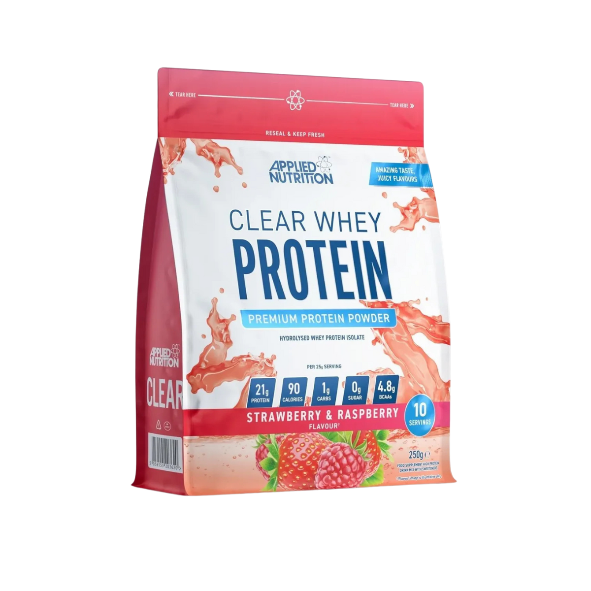Applied Nutrition, Clear Hydrolysed Whey Isolate, Clear Protein Drink for Muscle Gain & Recovery, Fast Absorption, Low Calorie, 10-35ser - Ultimate Sup Singapore