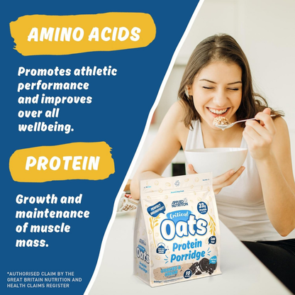 Applied Nutrition, Critical Oats, High Protein Meal Replacement, Healthy for Energy & Fullness, 600g-3kg - Ultimate Sup Singapore