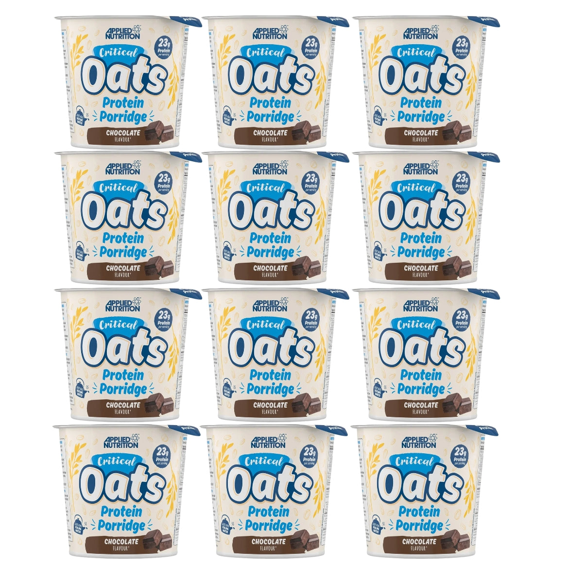 Applied Nutrition Critical Oats Protein Porridge Pots, Organic Oats, Clean Carbs And Healthy Fats 60g (1 serving) - Ultimate Sup Singapore