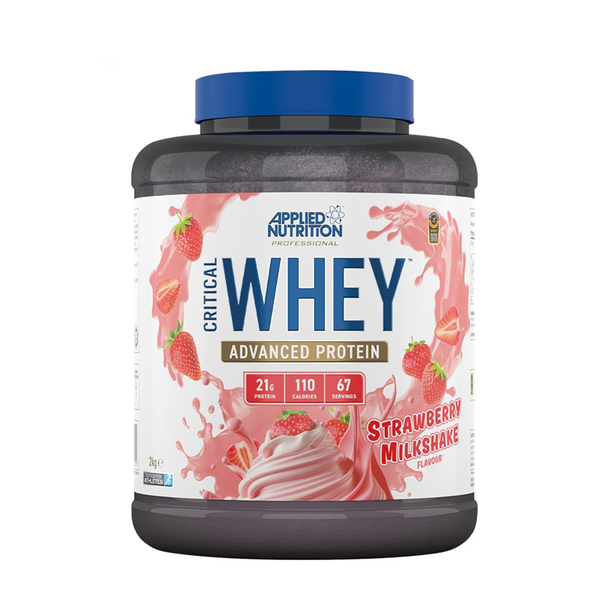 Applied Nutrition, Critical Whey Protein, Triple Blend Whey for Muscle Growth and Recovery After Training, 25-67ser - Ultimate Sup Singapore