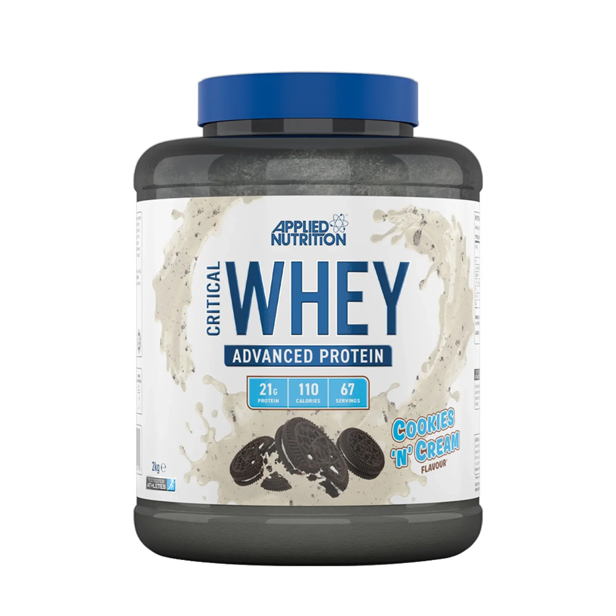 Applied Nutrition, Critical Whey Protein, Triple Blend Whey for Muscle Growth and Recovery After Training, 25-67ser - Ultimate Sup Singapore