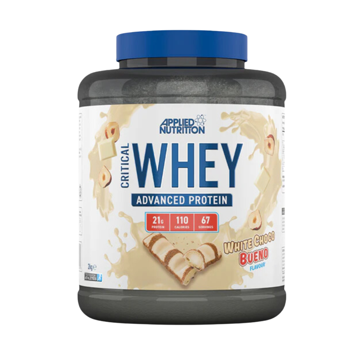 Applied Nutrition, Critical Whey Protein, Triple Blend Whey for Muscle Growth and Recovery After Training, 25-67ser - Ultimate Sup Singapore