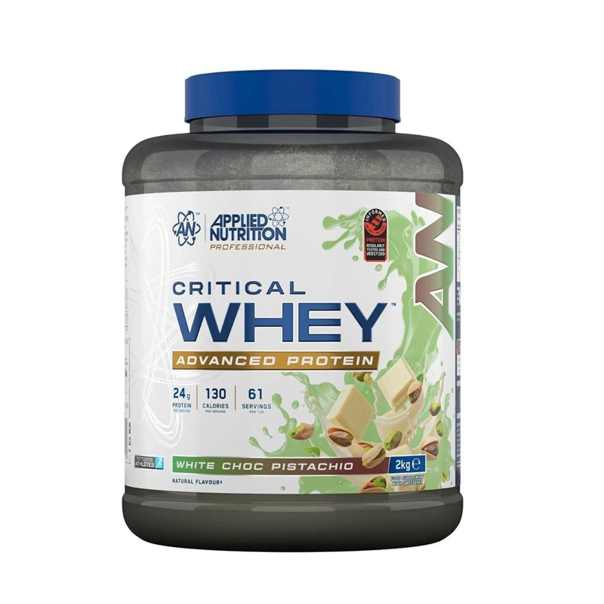 Applied Nutrition, Critical Whey Protein, Triple Blend Whey for Muscle Growth and Recovery After Training, 25-67ser - Ultimate Sup Singapore