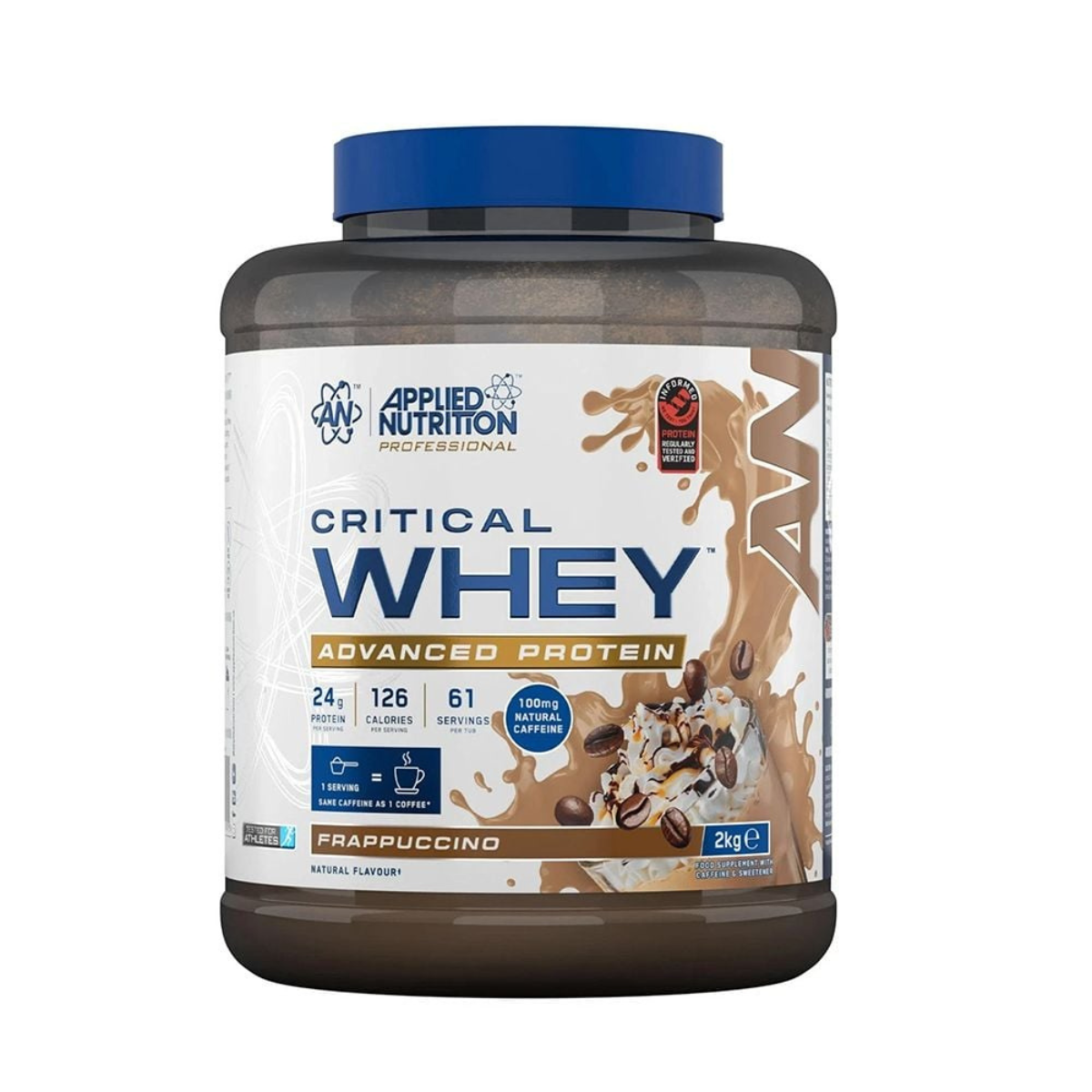 Applied Nutrition, Critical Whey Protein, Triple Blend Whey for Muscle Growth and Recovery After Training, 25-67ser - Ultimate Sup Singapore