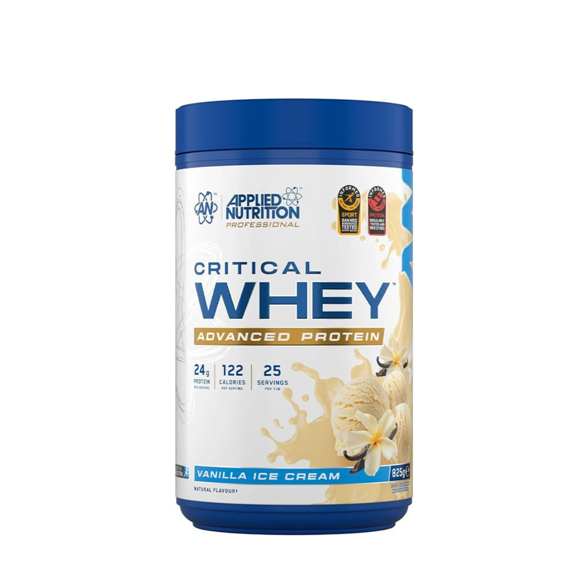 Applied Nutrition, Critical Whey Protein, Triple Blend Whey for Muscle Growth and Recovery After Training, 25-67ser - Ultimate Sup Singapore