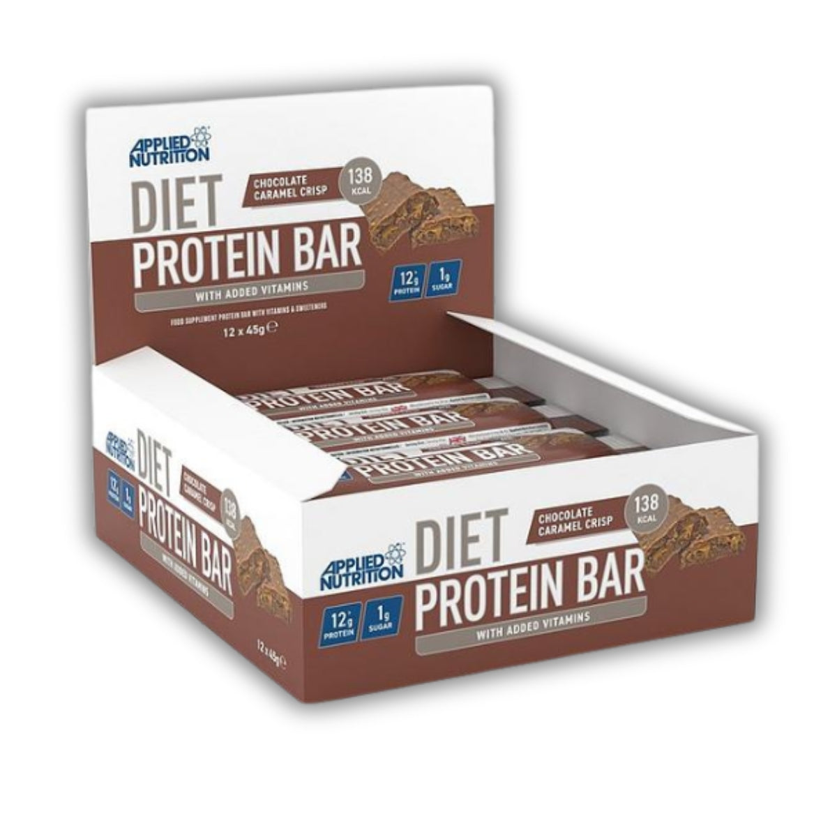 Applied Nutrition, Diet Protein Bar, Low Carb, Weight Management Bar, Helps Control Calories, 3-12 bars - Ultimate Sup Singapore