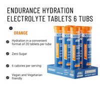 Orange 6 tubs