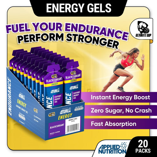 Applied Nutrition Endurance Isotonic Energy Gel - Energy 60G, 20 packs - Ultimate Sup Singapore