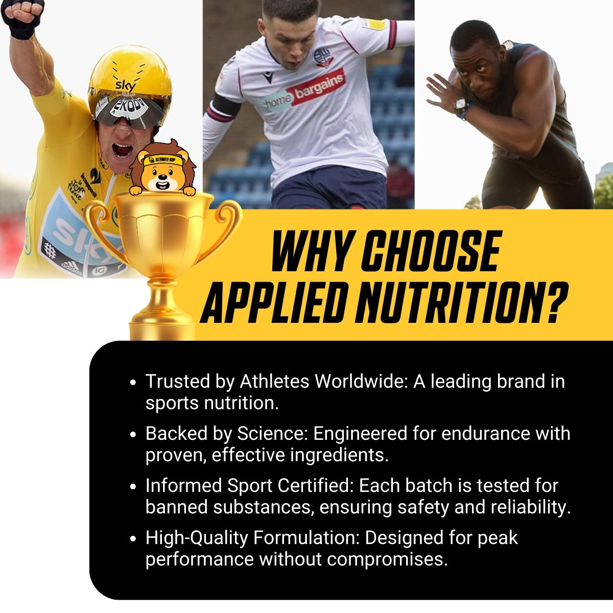 Applied Nutrition Endurance Isotonic Energy Gel - Energy 60G, 20 packs - Ultimate Sup Singapore