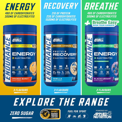Applied Nutrition, Endurance Recovery, Post Workout Recovery, Fast Absorbing Carb, Added Vitamins & Electrolytes, 30ser - Ultimate Sup Singapore