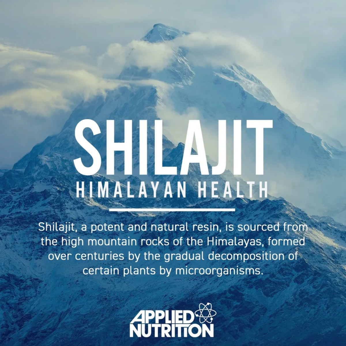 Applied Nutrition, Pure Himalayan Shilajit, Energy & Vitality Support, 90 Capsules - Ultimate Sup Singapore