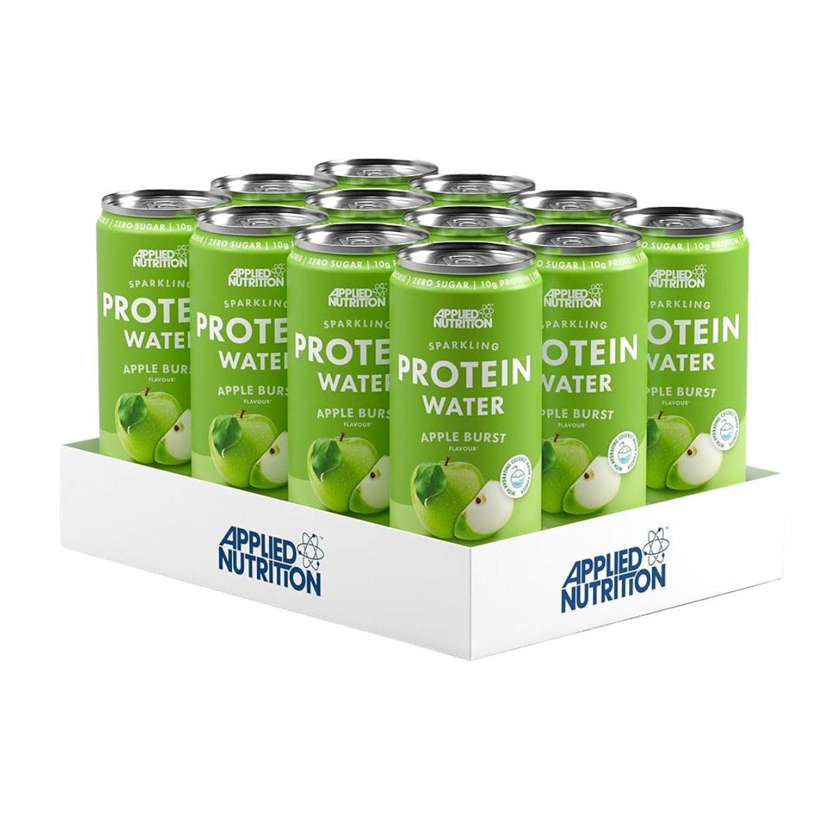 Applied Nutrition, Sparkling Protein Water, Hydrating Coconut Drink + Electrolytes with vitamin C, 3-12cans - Ultimate Sup Singapore
