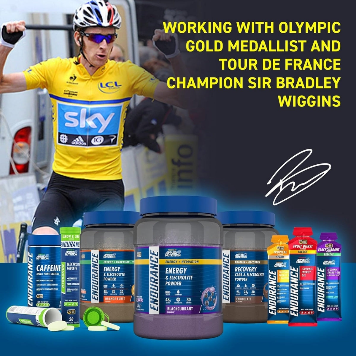 Applied Nutrition, Sprint Isotonic Energy Gel, Endurance Energy Gel for Running Cycling, Various Flavor, 20pcs - Ultimate Sup Singapore
