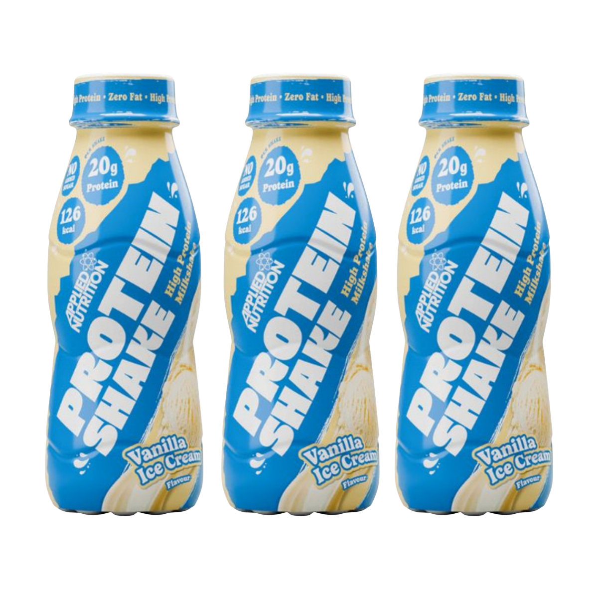 Applied Nutrition, Ready-to-Drink Protein Shake, High-quality Milk Protein for Muscle Recovery & Growth, 3–8 Cans