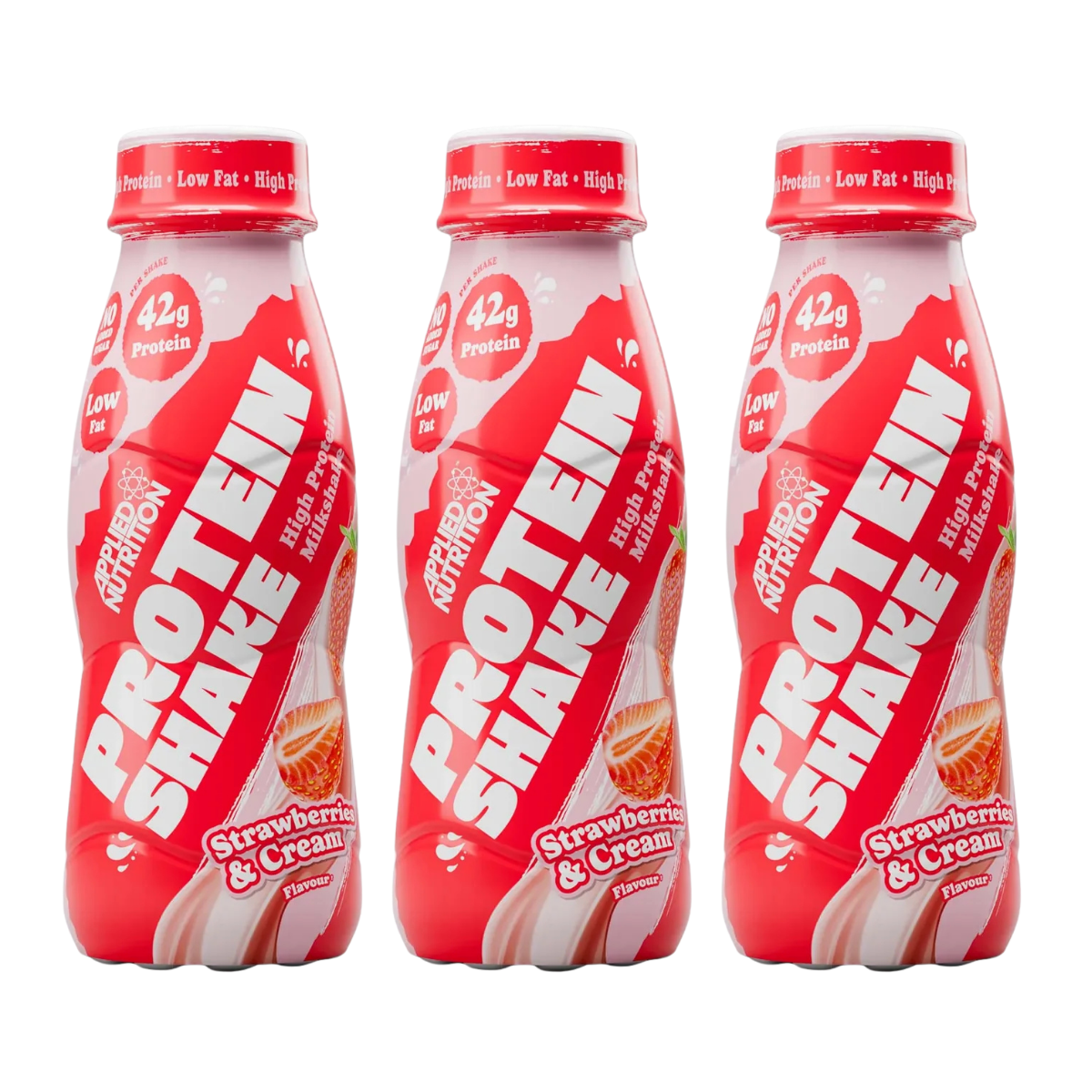 Applied Nutrition, Ready-to-Drink Protein Shake, High-quality Milk Protein for Muscle Recovery & Growth, 3–8 Cans