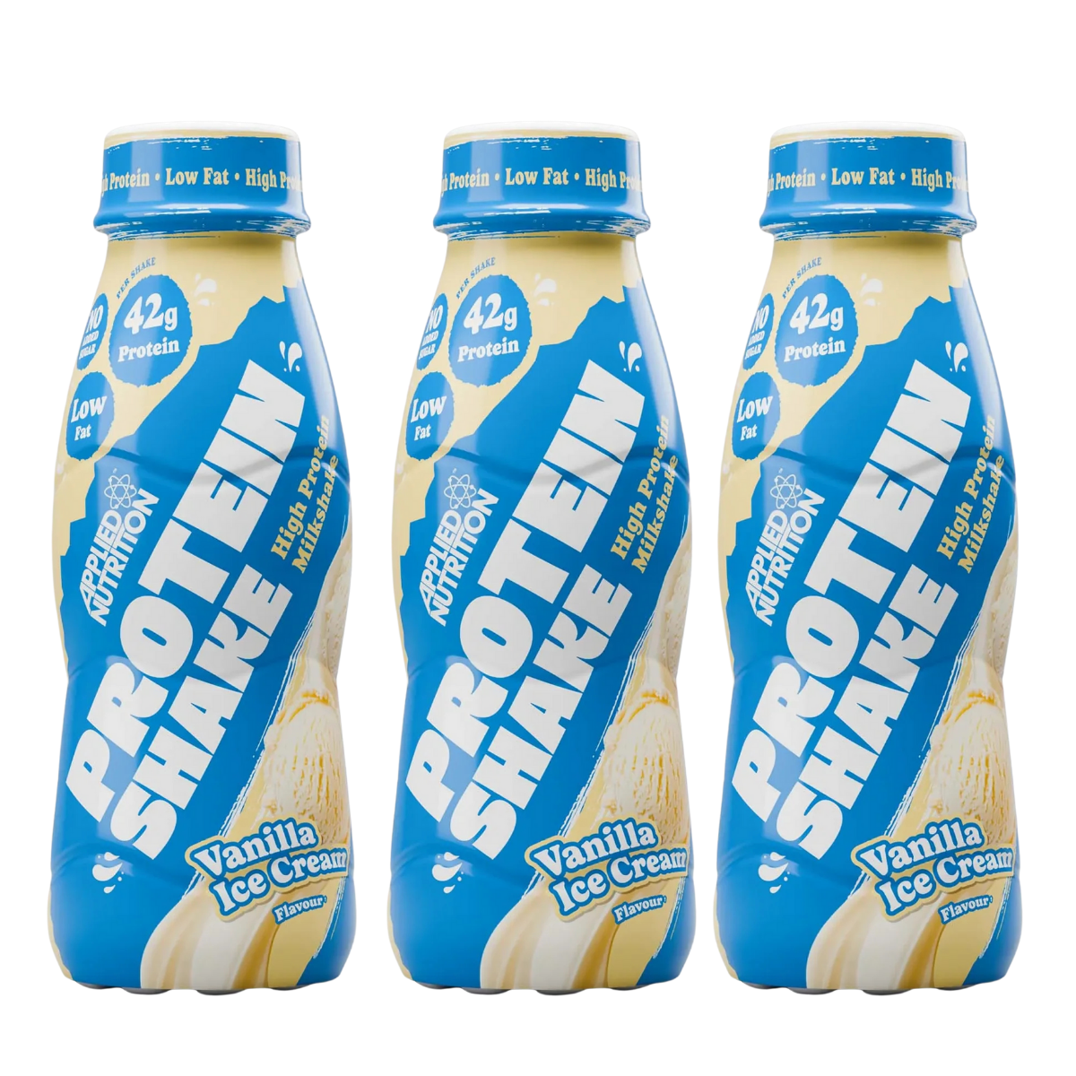 Applied Nutrition, Ready-to-Drink Protein Shake, High-quality Milk Protein for Muscle Recovery & Growth, 3–8 Cans