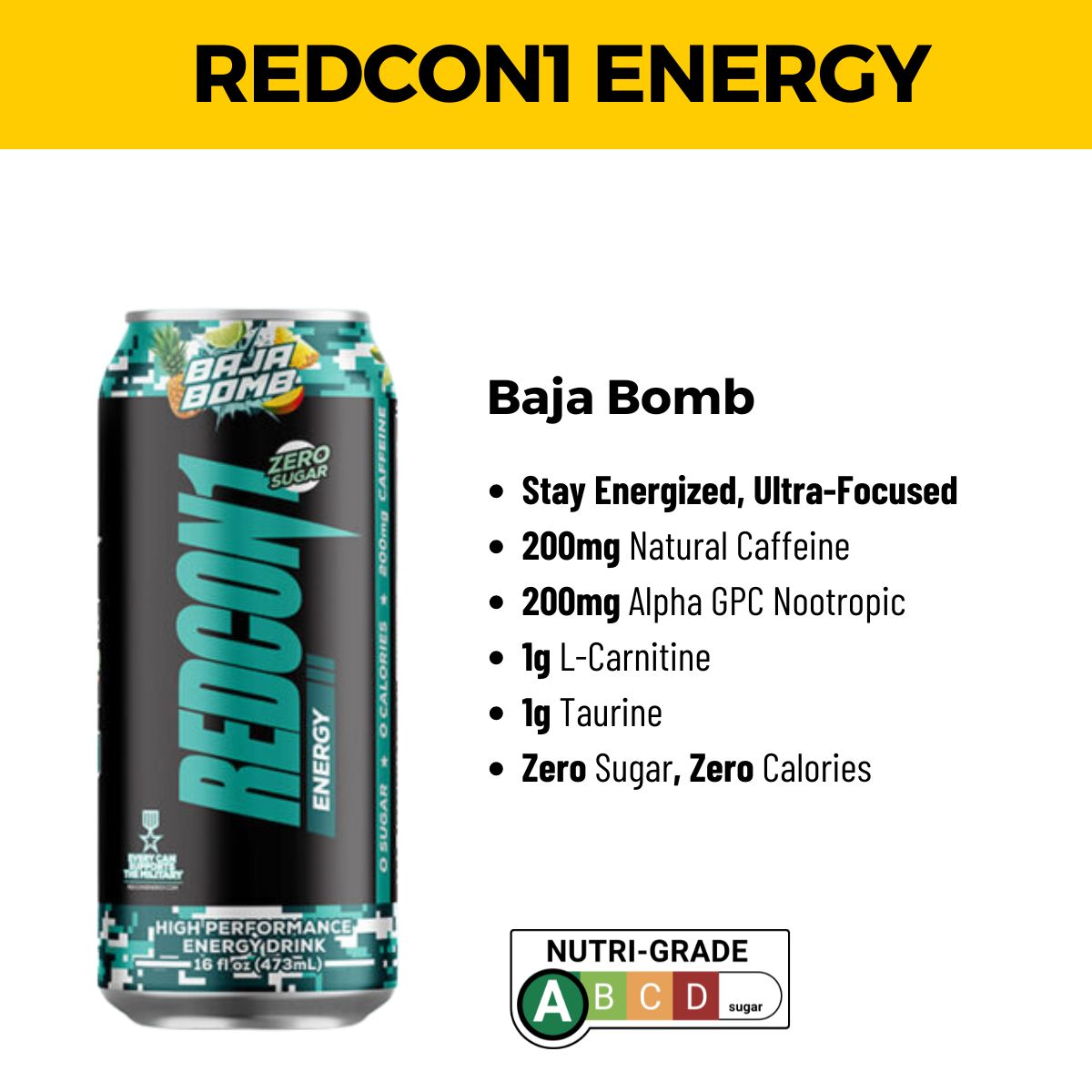 Energy Drink, Various Brands n Flavors, 1 can