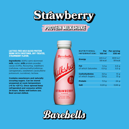 Barebells Protein Shakes, Myprotein Drink, Post Workout Milkshake Drinks, High Protein Low Carb Shakes, 1 bottle - Ultimate Sup Singapore