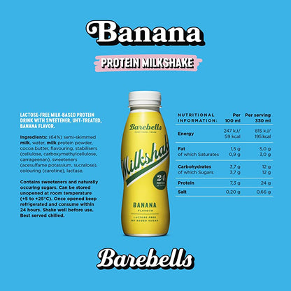 Barebells Protein Shakes, Myprotein Drink, Post Workout Milkshake Drinks, High Protein Low Carb Shakes, 1 bottle - Ultimate Sup Singapore