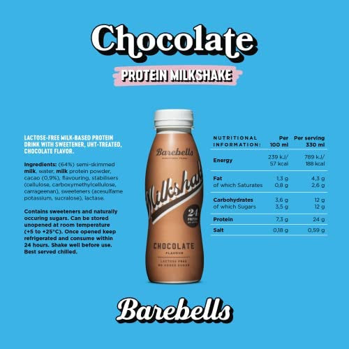 Barebells Protein Shakes, Myprotein Drink, Post Workout Milkshake Drinks, High Protein Low Carb Shakes, 1 bottle - Ultimate Sup Singapore