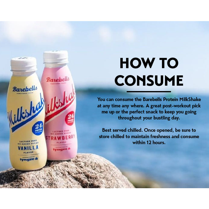 Barebells Protein Shakes, Myprotein Drink, Post Workout Milkshake Drinks, High Protein Low Carb Shakes, 1 bottle - Ultimate Sup Singapore