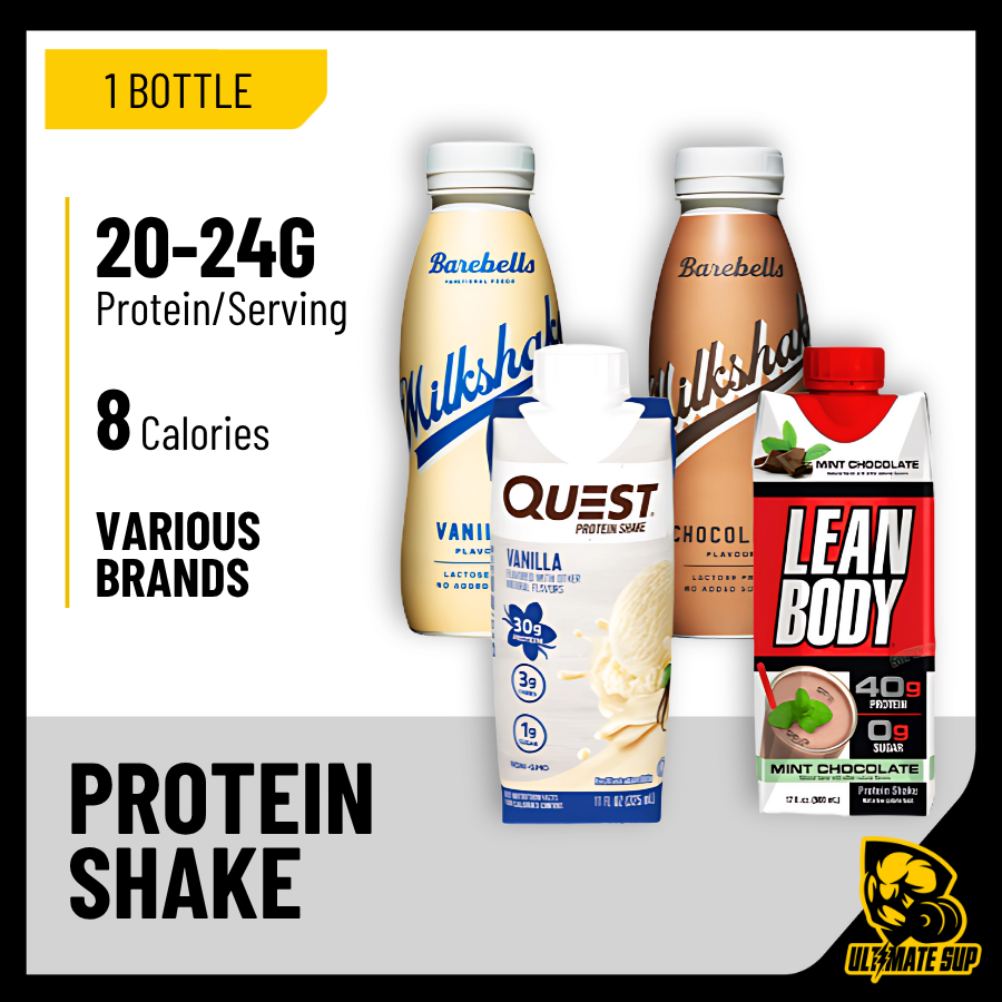 Barebells Protein Shakes, Myprotein Drink, Post Workout Milkshake Drinks, High Protein Low Carb Shakes, 1 bottle - Ultimate Sup Singapore