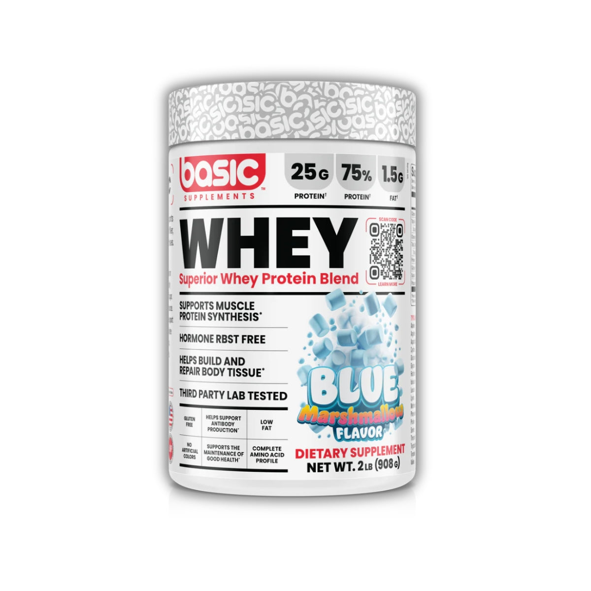 Basic Supplements, Basic Whey Blend, High Provon Whey Blend, Post Workout, Lean Muscle, Strength & Recovery, 27-68sers - Ultimate Sup Singapore