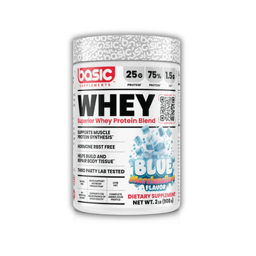 Basic Supplements, Basic Whey Blend, High Provon Whey Blend, Post Workout, Lean Muscle, Strength & Recovery, 27-68sers - Ultimate Sup Singapore