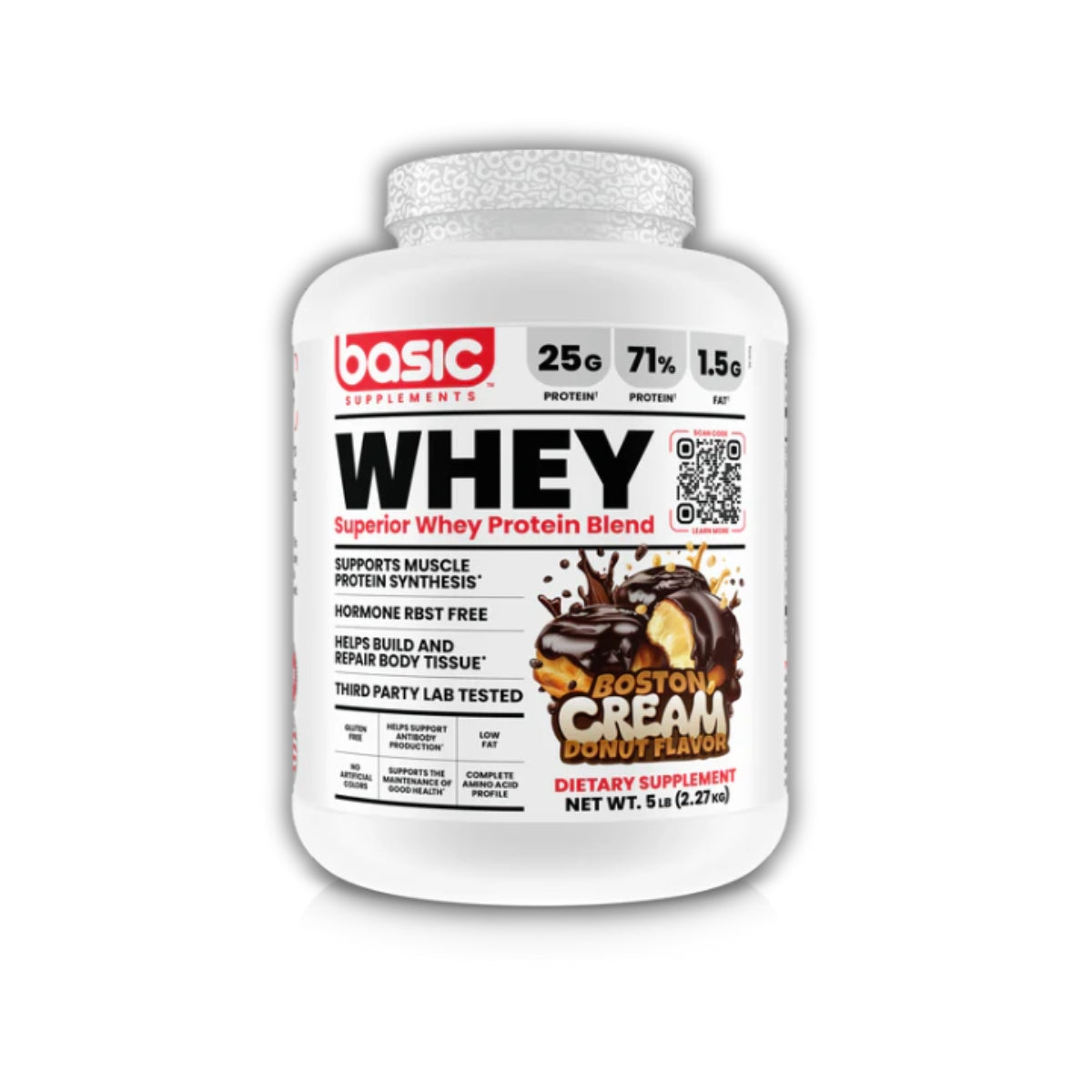 Basic Supplements, Basic Whey Blend, High Provon Whey Blend, Post Workout, Lean Muscle, Strength & Recovery, 27-68sers - Ultimate Sup Singapore