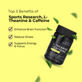 Sports Research, L-Theanine & Caffeine with MCT Oil, 60 Soft Gels - Ultimate Sup Singapore