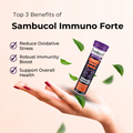 Sambucol Immuno Forte Effervescent, PLUS Vitamin C + Zinc, Immune Support, 15 Tablets - Ultimate Sup Singapore