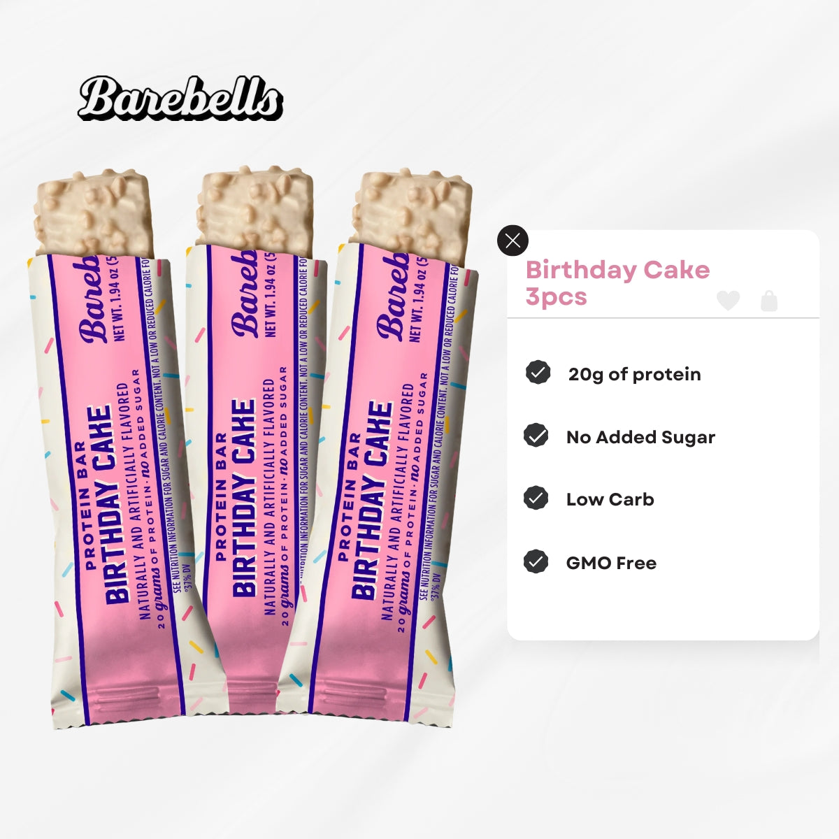 Barebells, Protein Bar, 12 Bars