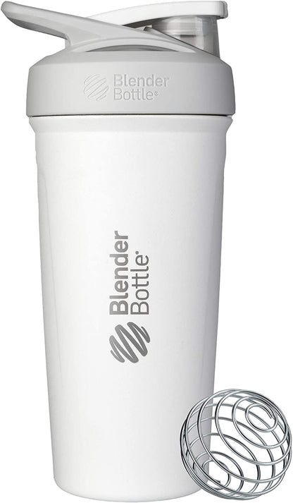 BlenderBottle, STRADA Insulated Stainless Steel Protein Shaker, 24 oz - Ultimate Sup Singapore