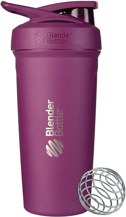 BlenderBottle, STRADA Insulated Stainless Steel Protein Shaker, 24 oz - Ultimate Sup Singapore