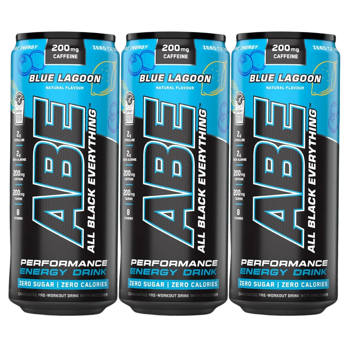 Applied Nutrition, ABE Pre Workout Cans, Pack of 12 Cans x 330ml - Ultimate Sup Singapore