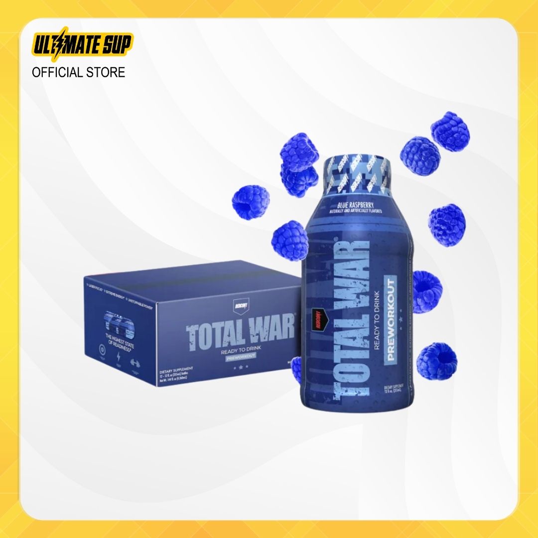 Redcon1, Total War RTD Preworkout, 3-12 Sers - Ultimate Sup Singapore